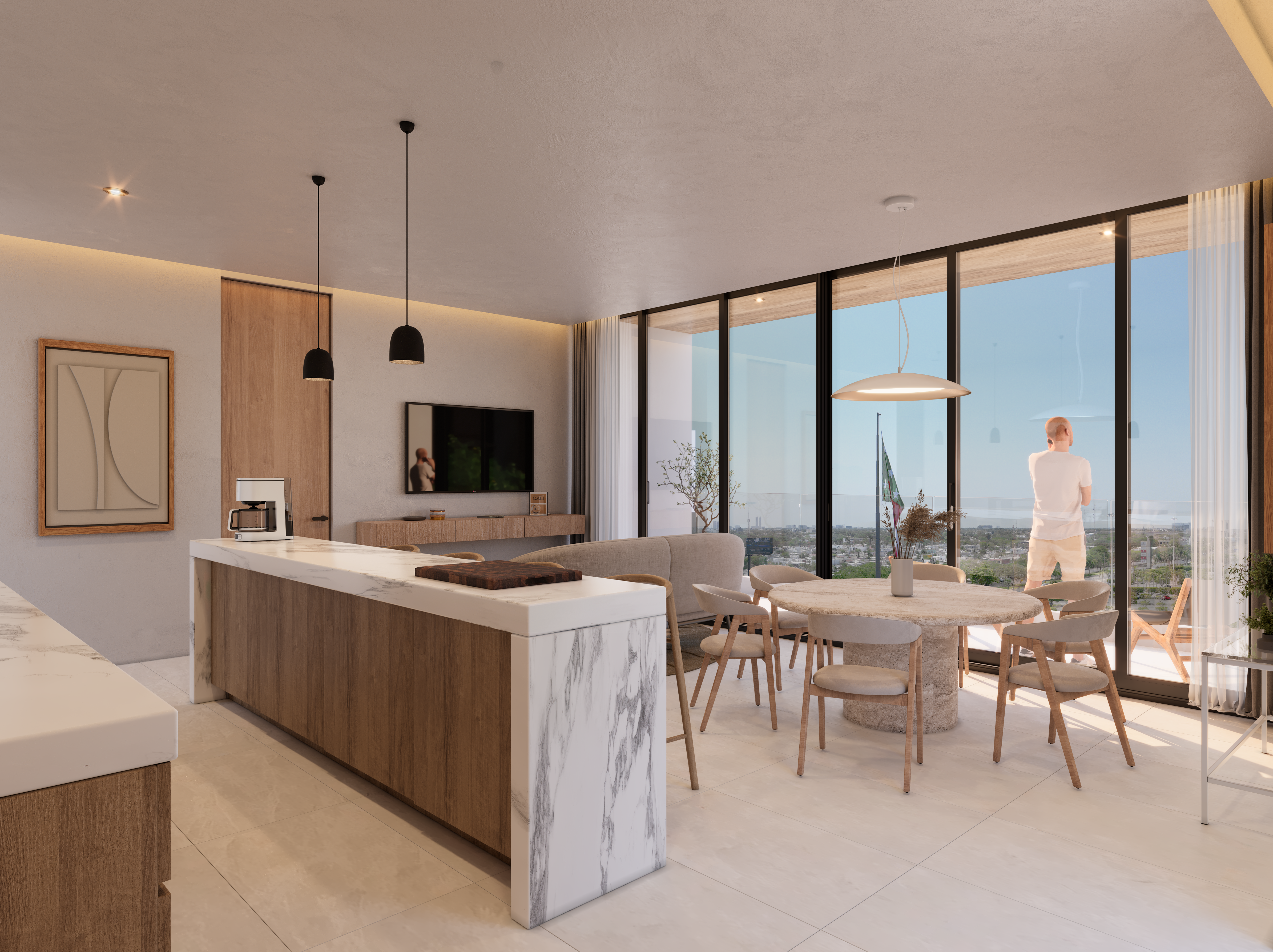 Departamento de Lujo en la 60 Nte