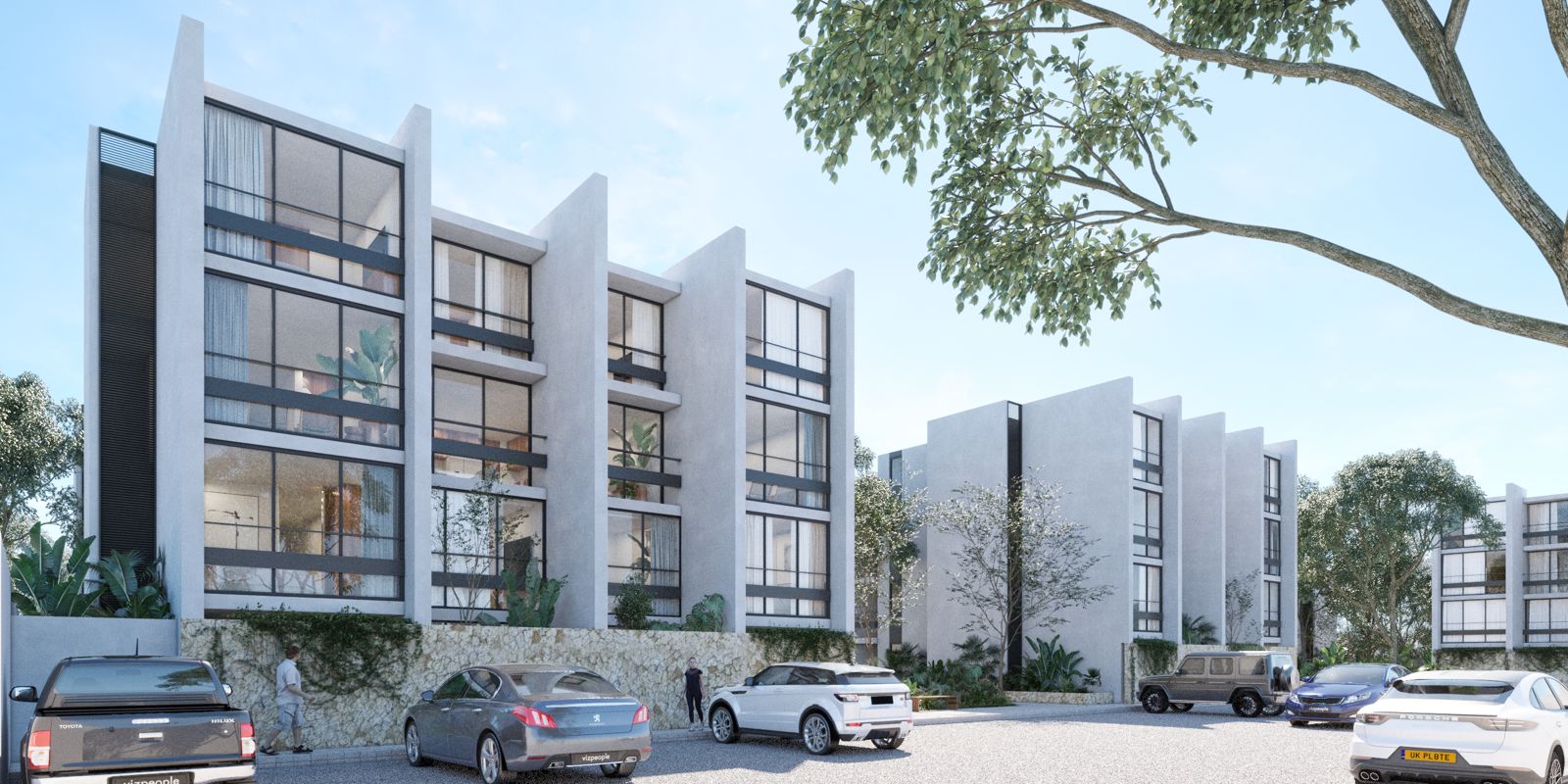 Apartments in Dizitya surrounded by Nature