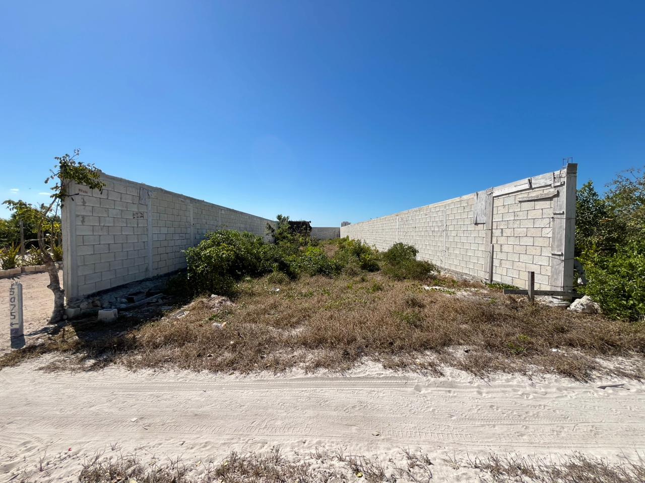 Fenced lot in Playa San Benito
